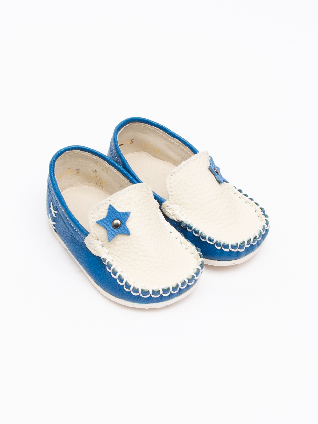 Мокасины из кожи